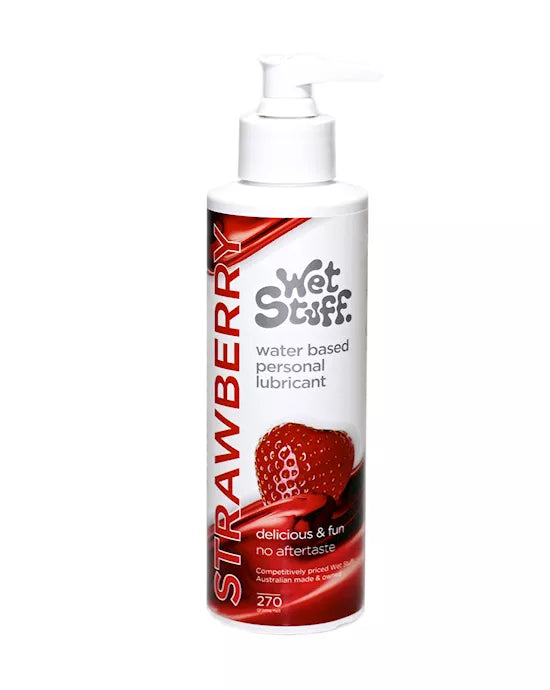 Wet Stuff Waterbased Lubricant - Strawberry