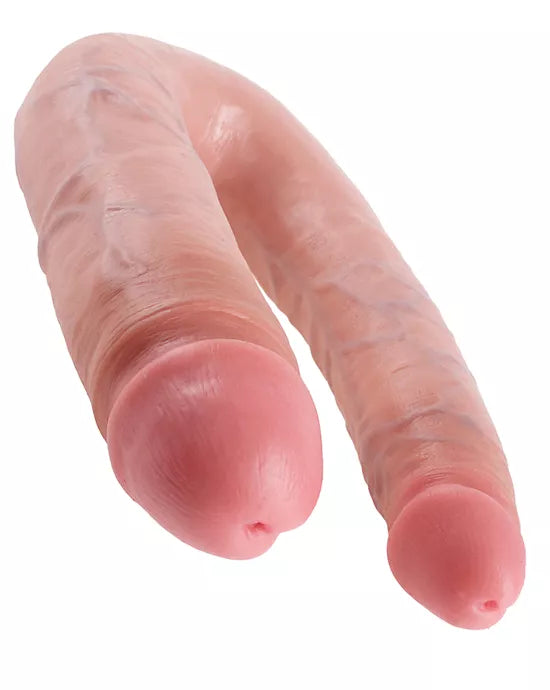 King Cock U-Shaped Large Double Trouble Flesh