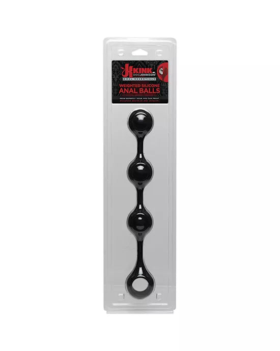 Doc Johnson Kink Weighted Silicone Anal Balls