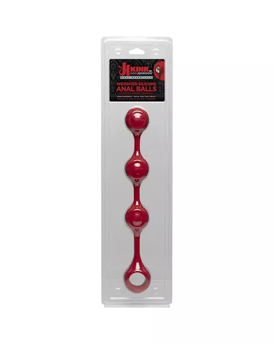 Doc Johnson Kink Weighted Silicone Anal Balls
