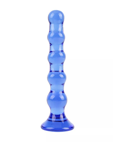 Lucent Wave Beaded Glass Wand