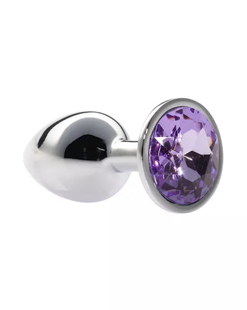 Kink Range Alloy Gem Butt Plug - 2.8 Inch