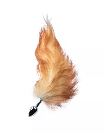 Kink Range Tail Butt Plug - 2.9 Inches - Brown tail