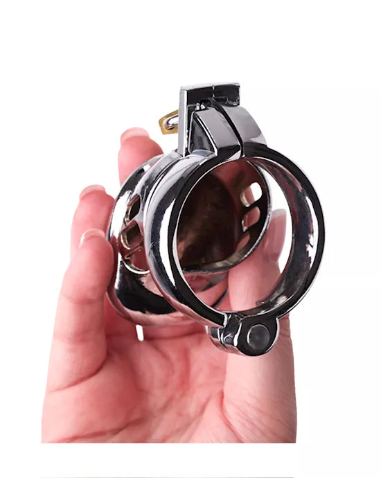 Kink Range Shield Chastity Cage - 40mm
