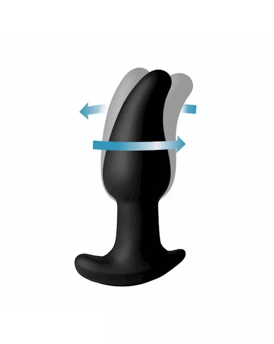 Rimmers Gyro-M 10X Curved Rimming Plug with Remote Control - 5.4 Inch
