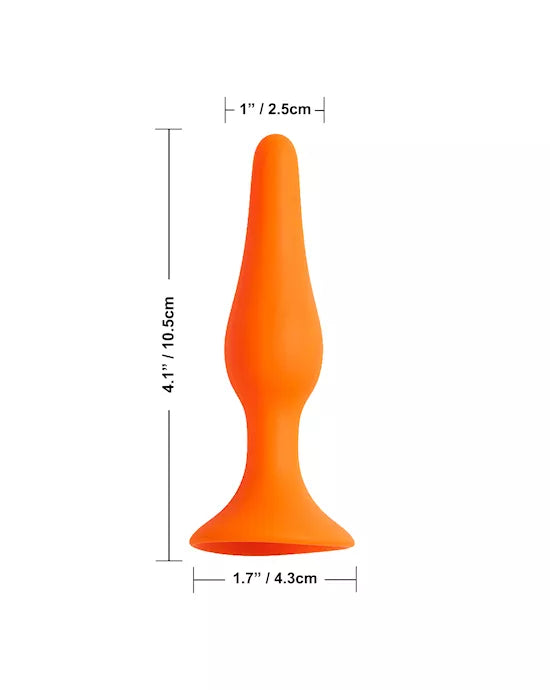 Share Satisfaction Small Silicone Butt Plug