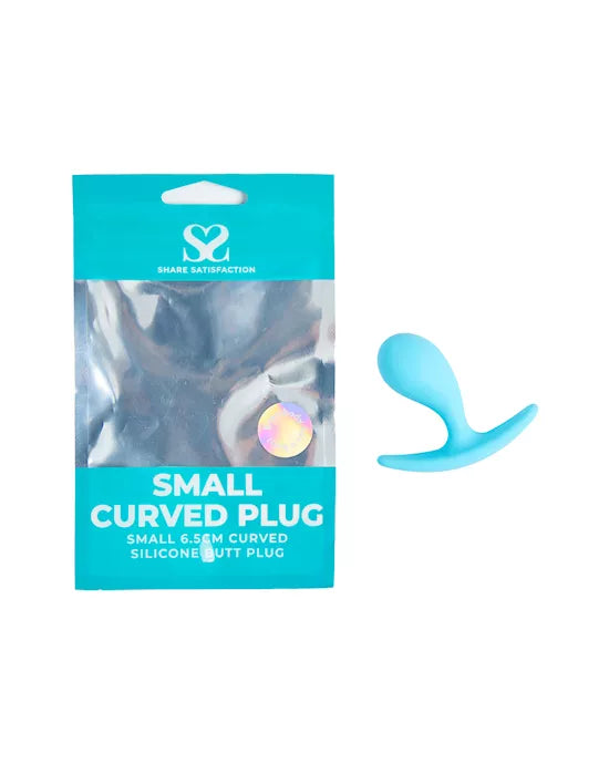 Share Satisfaction Small Curved Plug