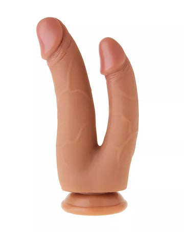 Nood Double Shaft RealSkin Dildo
